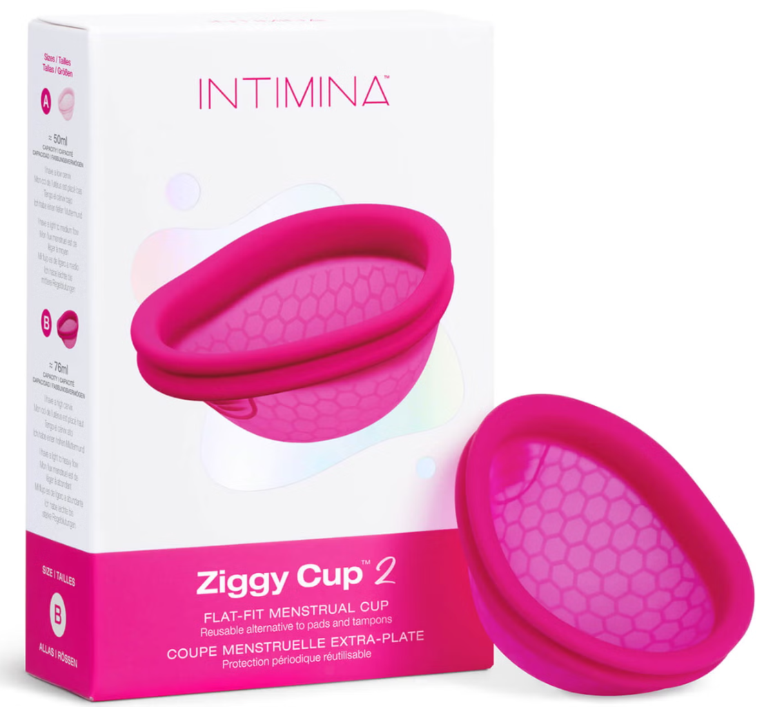 Intimina Ziggy Cup 2 Tamanho B Disco Menstrual Reutilizável