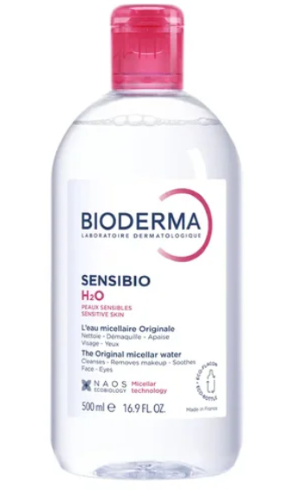 Sensibio Bioderma H2O Agua Micelar 500ml Pr Esp