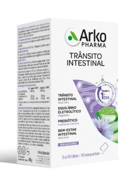 Arkocapsulas Transito Intestinal x 10 saquetas