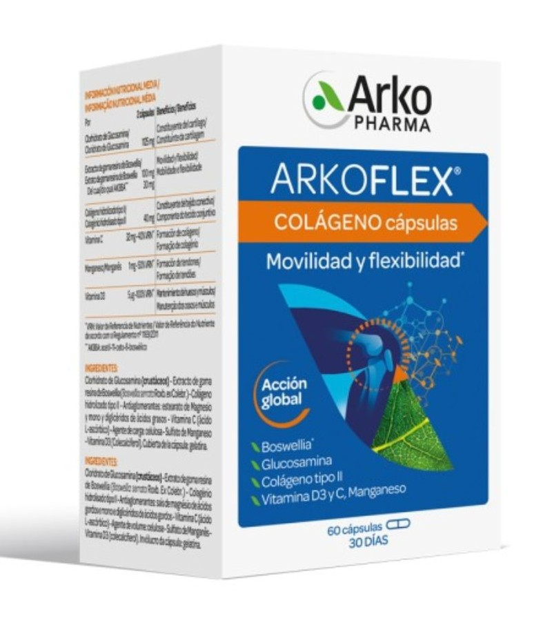 Arkoflex Colagénio x 60 cápsulas
