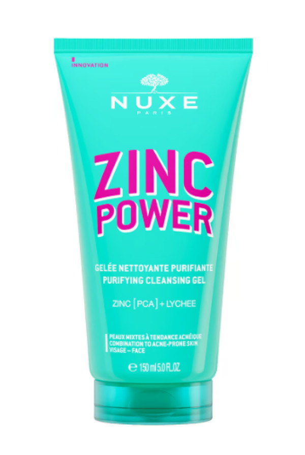 Nuxe Zinc Power Gel Limpiador Purificante 150 ml