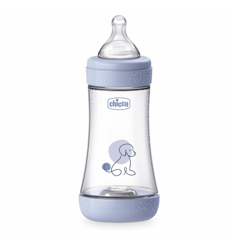 Chicco Biberão Perfect5 240ml Azul