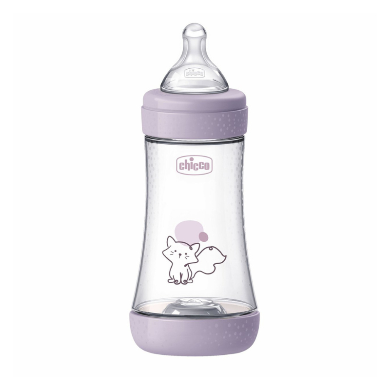Chicco Biberão Perfect5 240ml Rosa
