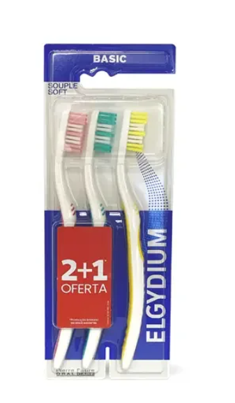 Elgydium Kit Esc Dent Basic Soft X2+1