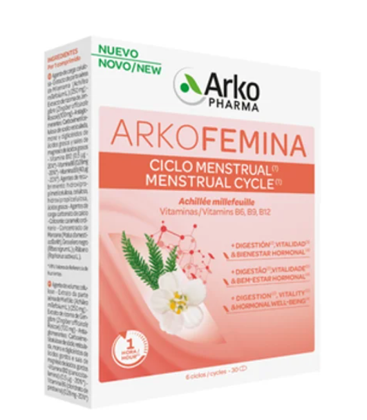 Arkofemina Ciclo Menstrual x 30 comprimidos