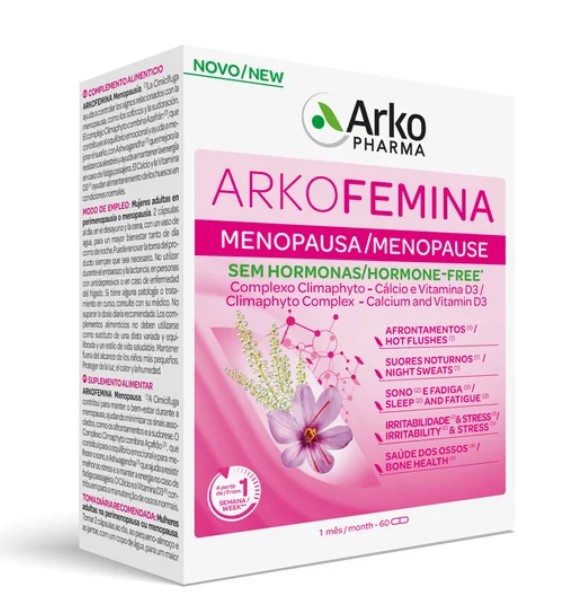 Arkofemina Menopausia x 60 cápsulas