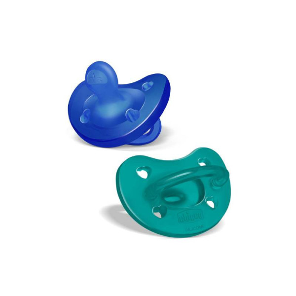 Chicco Physioforma Soft Chupetas Azul 16-36 x 2