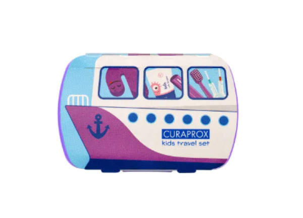 Curaprox Kids Kit Viaje Morado