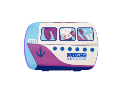 Curaprox Kids Kit Viaje Morado