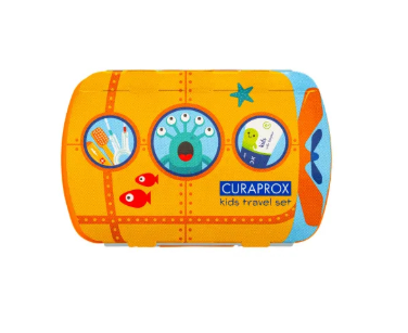 Curaprox Kids Kit Viaje Naranja
