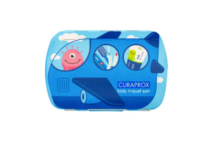 Curaprox Kids Kit Viaje Azul