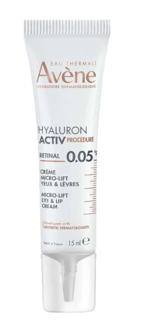 AVÈNE HYALURON ACTIV PROCEDURE Crema Micro-Lift para Ojos y Labios – 0,05% de Retinal 15 ml