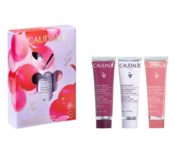 Caudalie Hand Cream - Vinotherapist 30ml + Thé des Vignes 30ml + Rose de Vigne 30ml