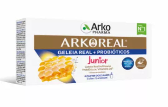 ARKOREAL Geleia Real + Probióticos Junior x5