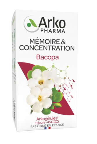 Arkocapsulas Bacopa x 45 Cápsulas