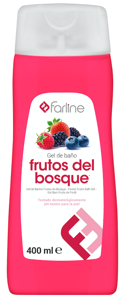 Farline Gel de Banho Frutos do Bosque 400ml