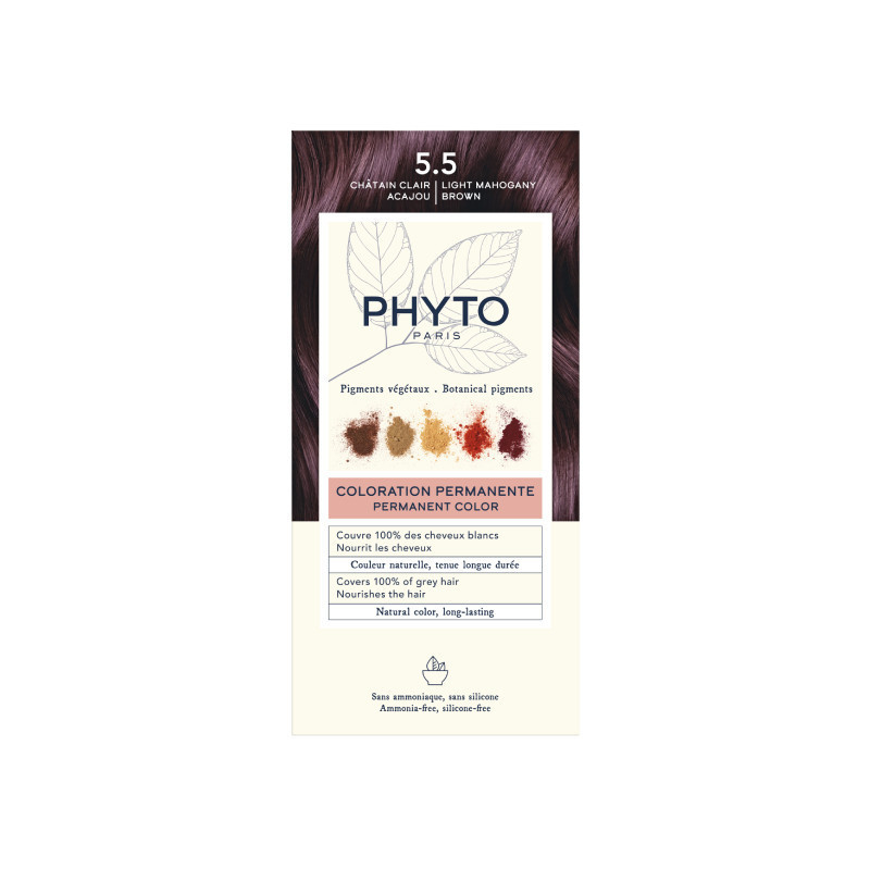 Phytocolor Kit 5.5 Castanho Claro Caju