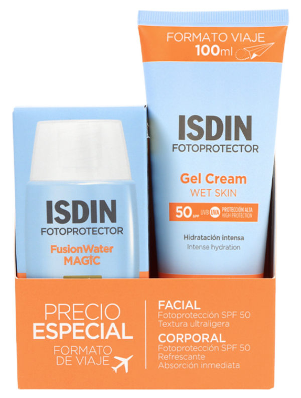 Isdin Fotoprot Fwm50 50Ml+Gelcr50 100Ml