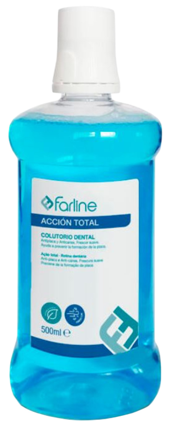 Farline Colutório Frescura Ação Total 500ml