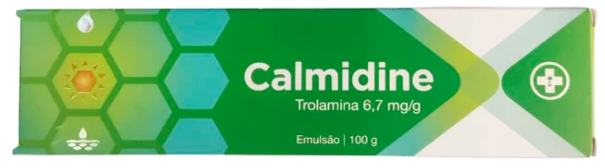 Calmidine Trolamina Emulsão 100g