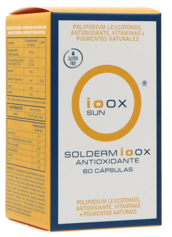 Solderm IOOX Antioxidante (60 Cápsulas)