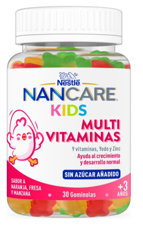Nancare Kids Multivitaminas x 30 gomas
