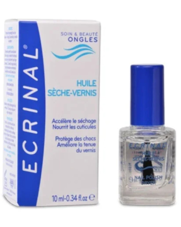 Ecrinal Uñas Aceite Secante de Esmalte 10 ml