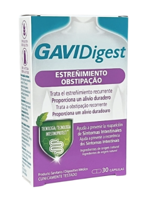 Gavidigest Obstipação x 30 Cápsulas