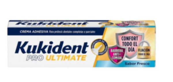 Kukident Pro Ultimate Crema Adhesiva Fresco 40G