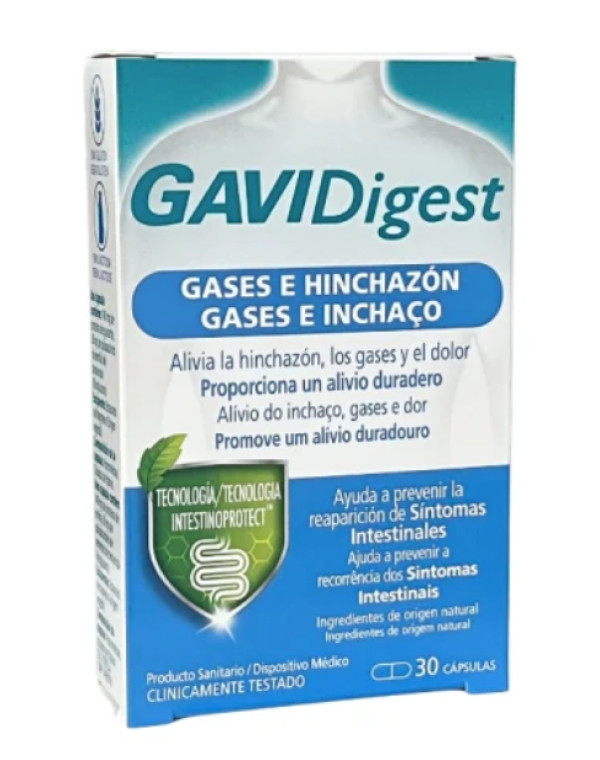 Gavidigest Gases e Hinchazón x30 Cápsulas
