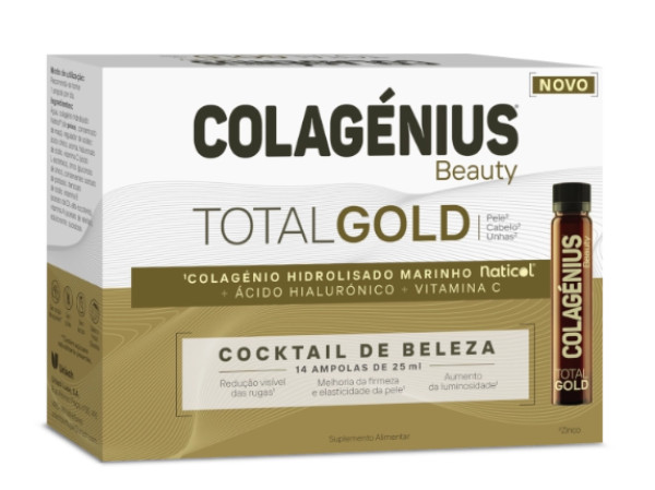Colagenius Beauty Total Gold x 14 ampollas